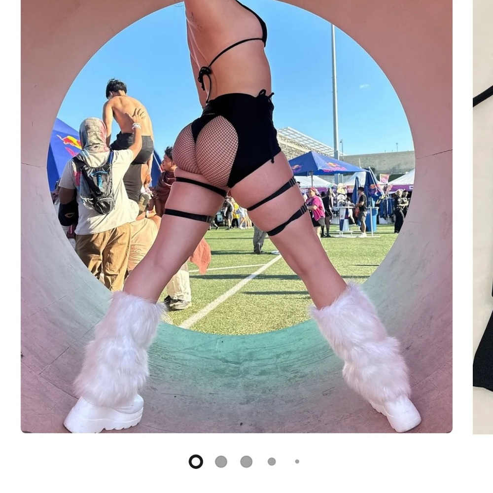 Sexy Black Chaps